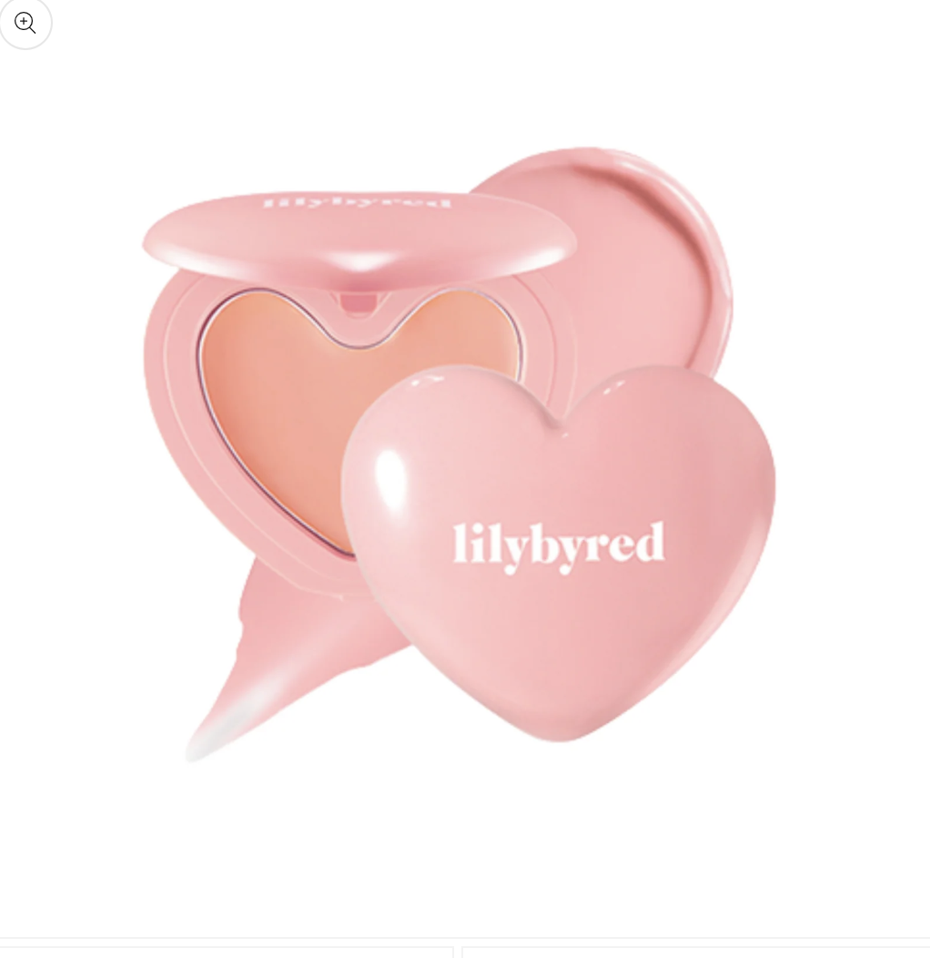 lilybyred｜Luv Beam Cheek Balm 甜美心型腮紅膏 #06 Fluffy Peach