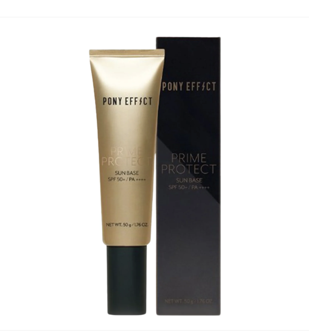 PONY EFFECT｜Prime Protect Sun Base 水透光妝前防曬防護乳 SPF50+ / PA++++ 50ml