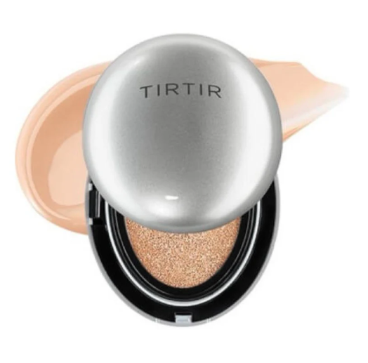 TIRTIR ｜ 持久定妝水光亮彩銀氣墊 (SPF30 PA++) #21N象牙白【4.5g 迷你裝】