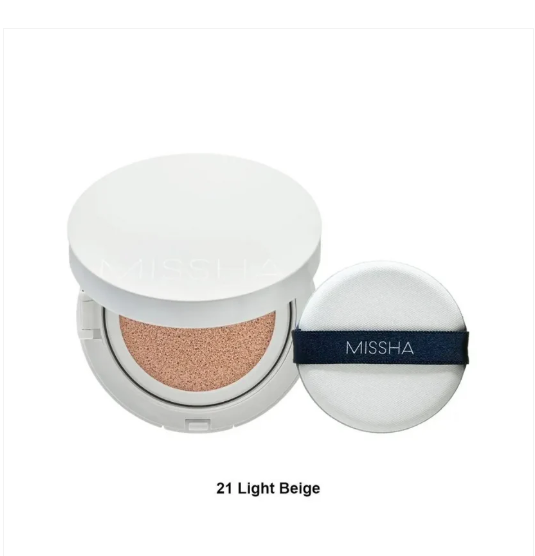 MISSHA｜升級版魔幻保濕氣墊粉底 15g SPF50+/PA+++ - 21 Light Beige / 23 Medium Beige