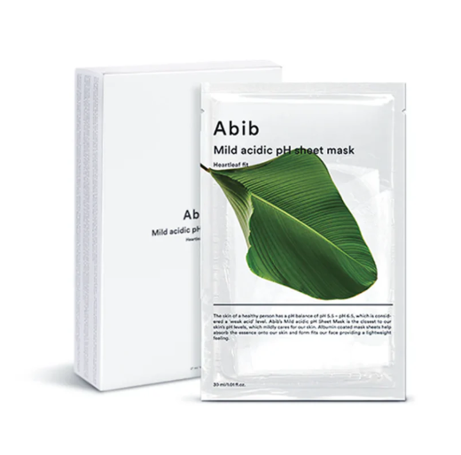 Abib｜韓國 弱酸性魚腥草面膜 1盒 (10片)