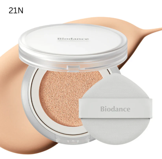 Biodance｜【買一送一】煥採純淨精華氣墊粉底 Radiant Pure Essence Cushion｜韓國Cushion氣墊 一盒多功能 護膚+持久+光滑保濕