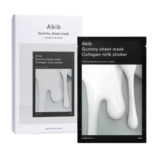 Abib｜韓國 膠原蛋白牛奶口香糖面膜 1盒10片