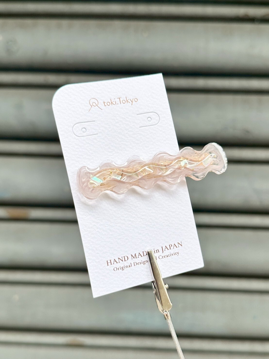 [marumo] uneune clip/silver | 髮夾 | NO.20