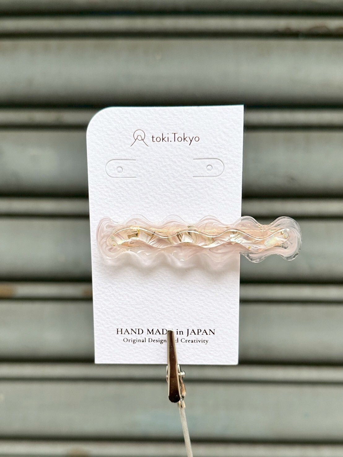 [marumo] uneune clip/silver | 髮夾 | NO.20