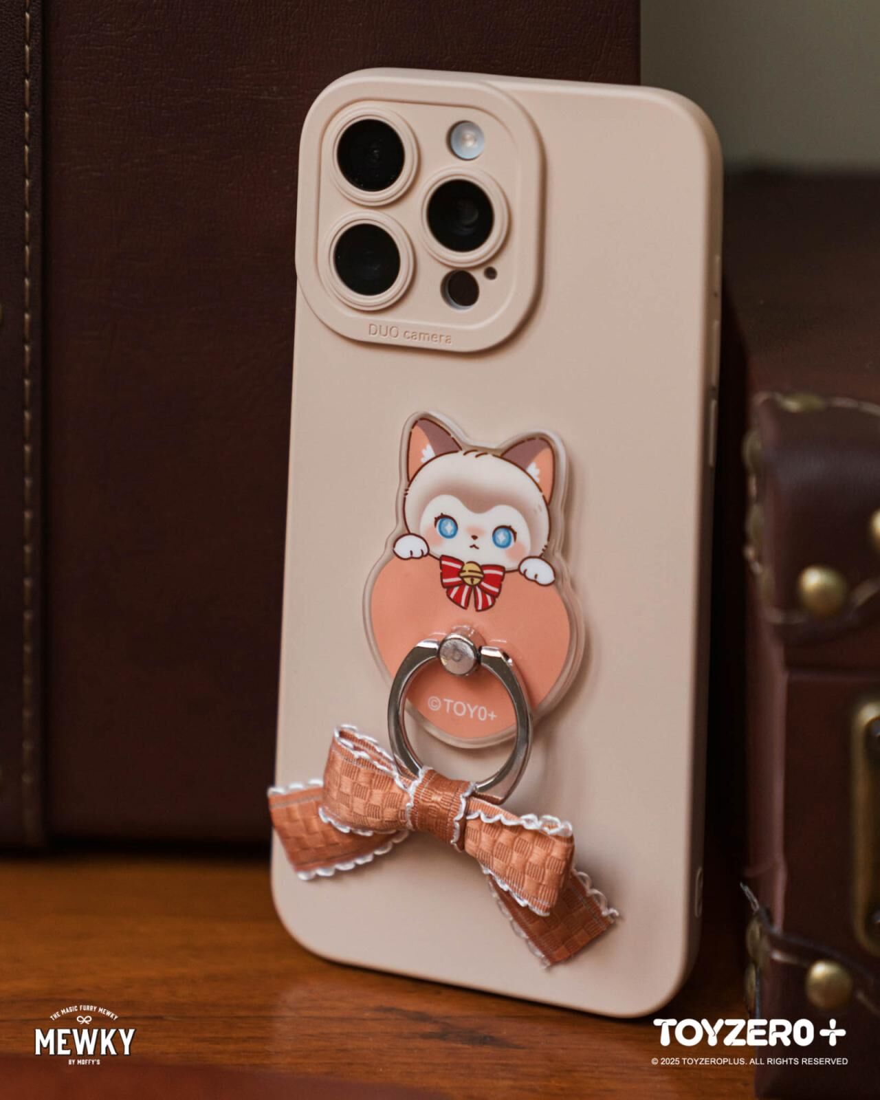 Moffy's - Mewky 手機環扣（暹羅貓）