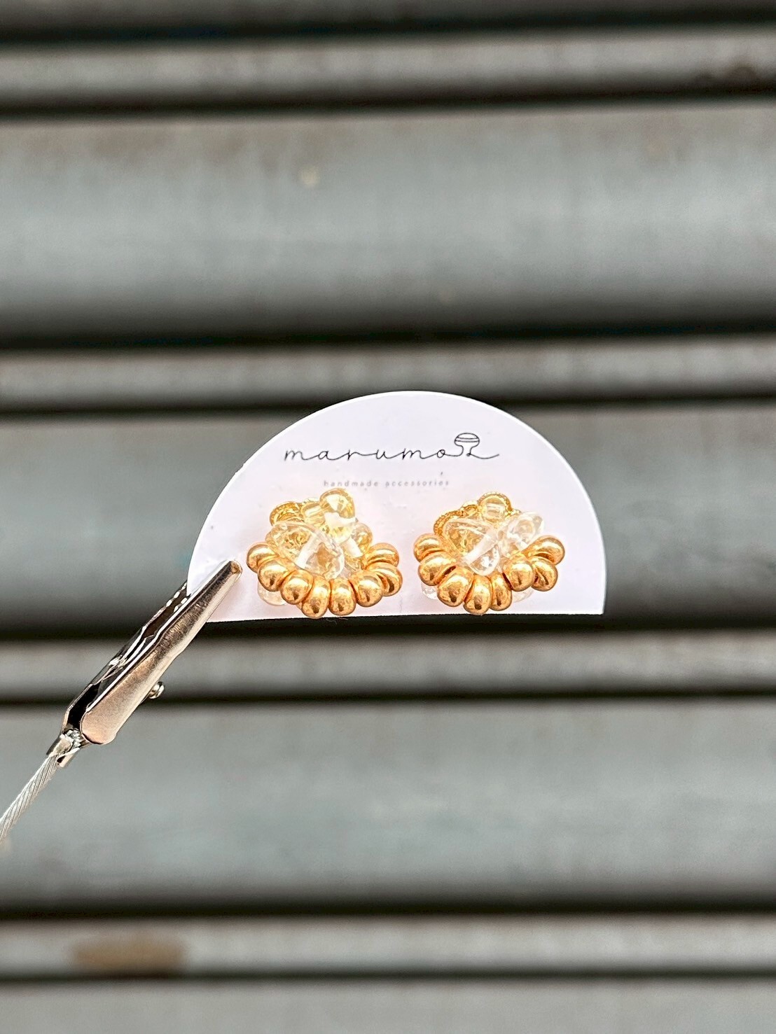 [marumo] tsubutsubu/gold | 耳針 | NO.30