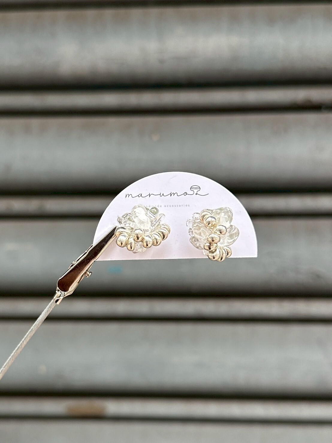 [marumo] tsubutsubu/silver | 耳針 | NO.32