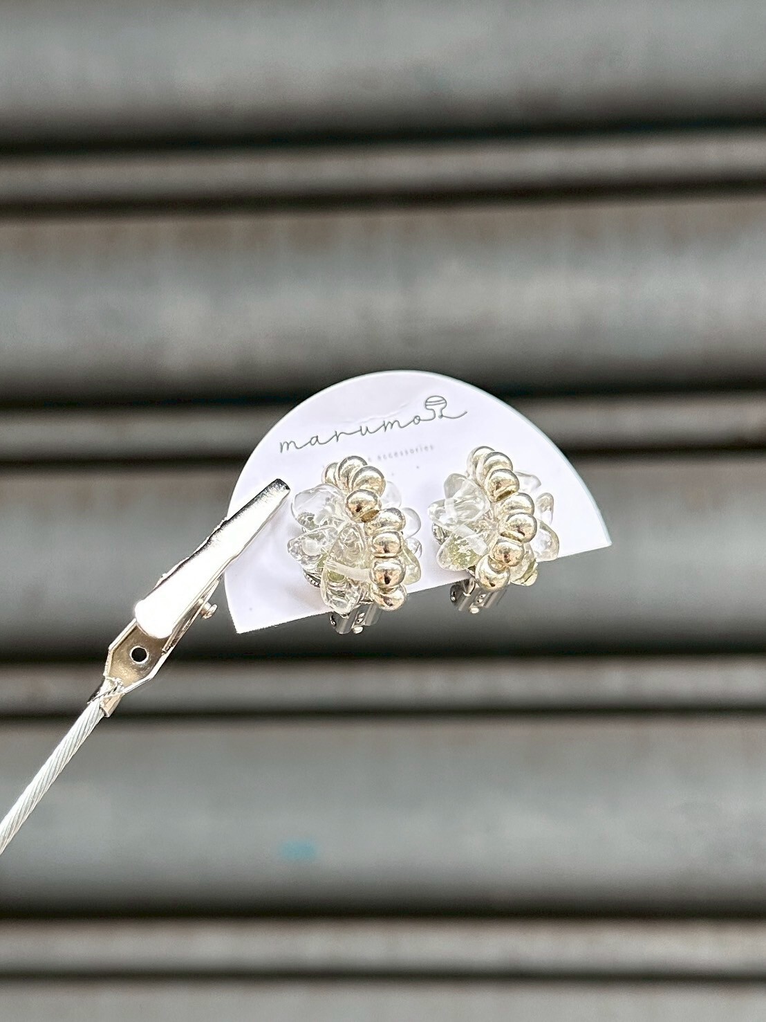 [marumo] tsubutsubu/silver | 耳夾 | NO.33