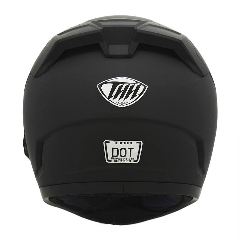 THH TS-80N VISION 平光黑 素色 -男女款 安全帽-