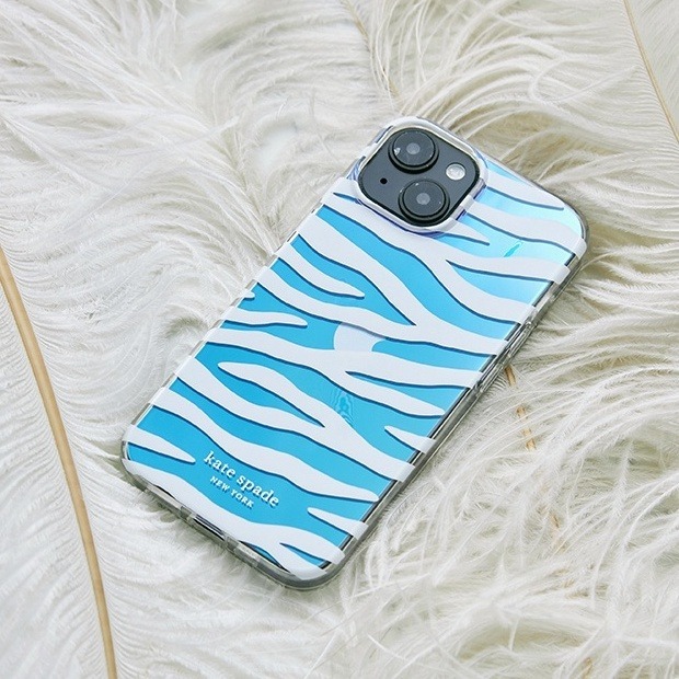 【kate spade】 iPhone 14/Pro/Plus/Pro Max 精品手機殼 動感斑紋