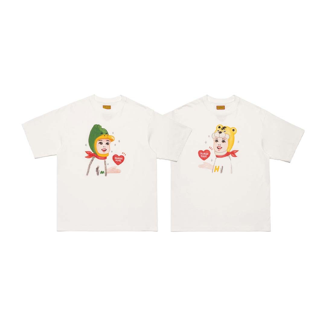2025AW HUMAN MADE x KEIKO SOOTOME T-SHIRT SIDE A / SIDE B 插畫家 五月女 聯名 短T 現貨 XX30TE015 / XX30TE016