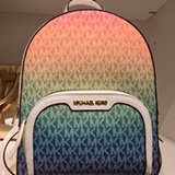 [S] MICHAEL KORS RAINBOW 35S5G8T21 JAYCEE MD ZIP PKT BACKPACK, 197853429529 (SMK1274)
