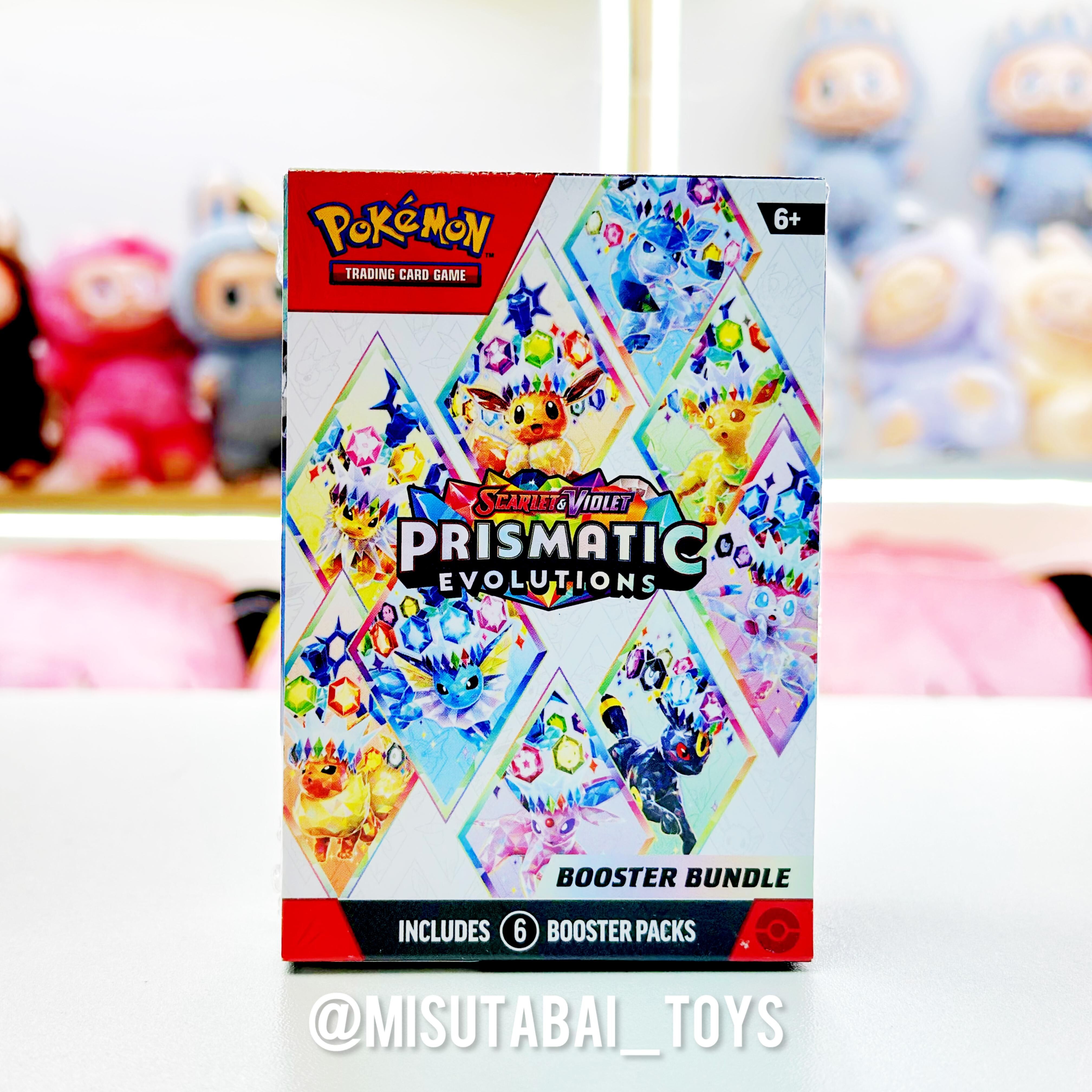 Pokemon TCG: Scarlet & Violet - Prismatic Evolutions Booster Bundle