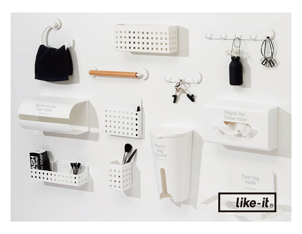 《like-it》Mag-on系列日本製磁吸式活動掛勾
