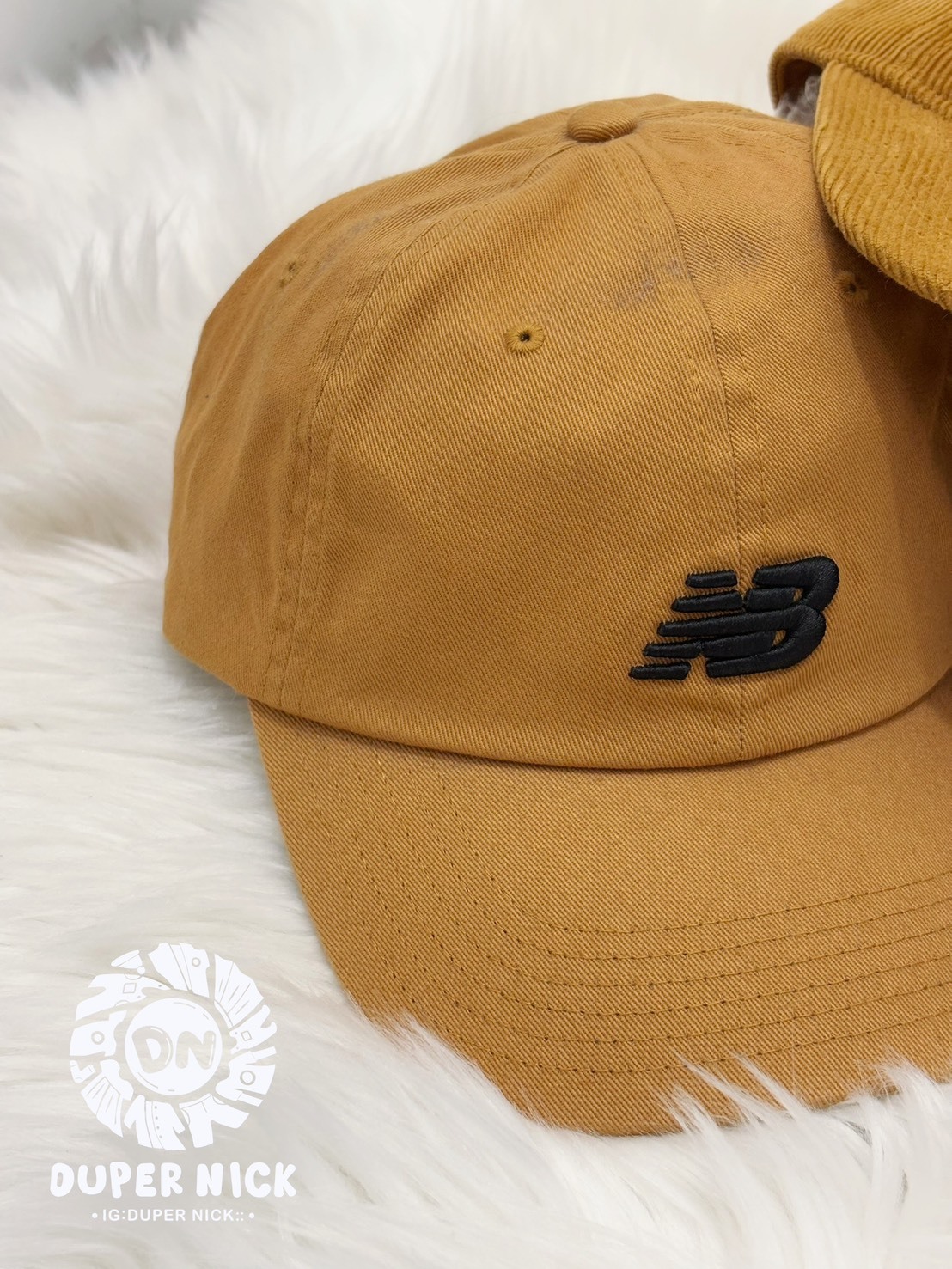 NEW BALANCE 棒球帽 稀有駝色款 文字款 / LOGO款