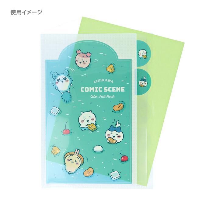 Chiikawa 吉伊卡哇 A4資料夾 五層資料夾 水果｜SUN STAR 日本