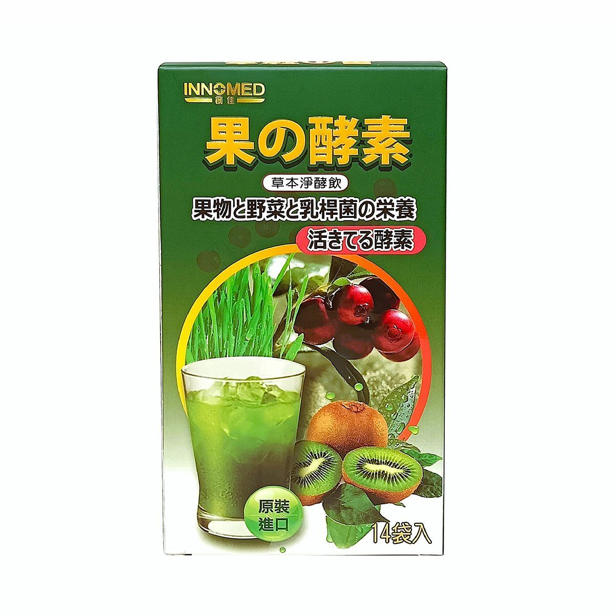 #N/A - INNOMED - 創佳 草本果蔬酵素 2g × 14袋 (平行進口)