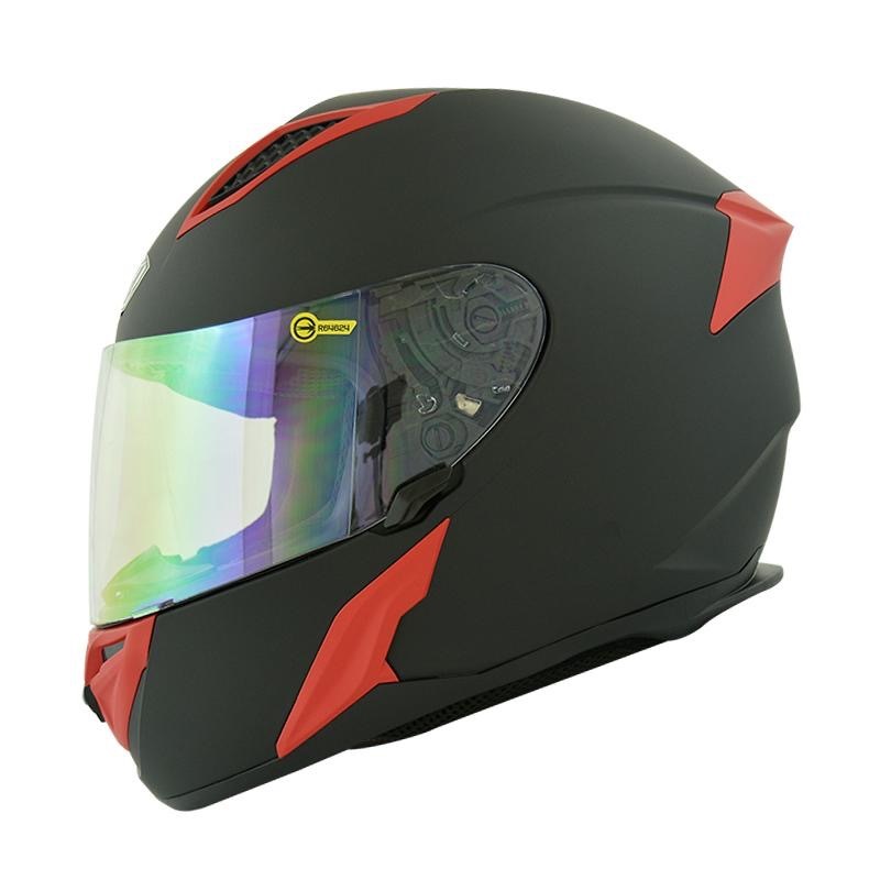 THH T810S TURBO 平光黑 素色 -男女款 安全帽-