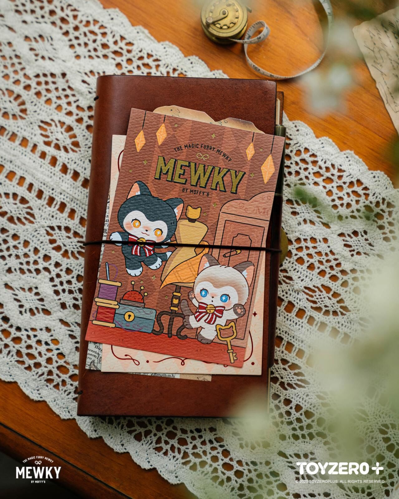 Moffy's - Mewky 直名信片（黑貓,暹羅貓）