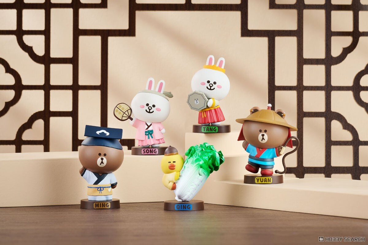 PerkunasStudio 盒玩 Line Friends X 國立故宮博物院100週年紀念 全5種 隨機出貨