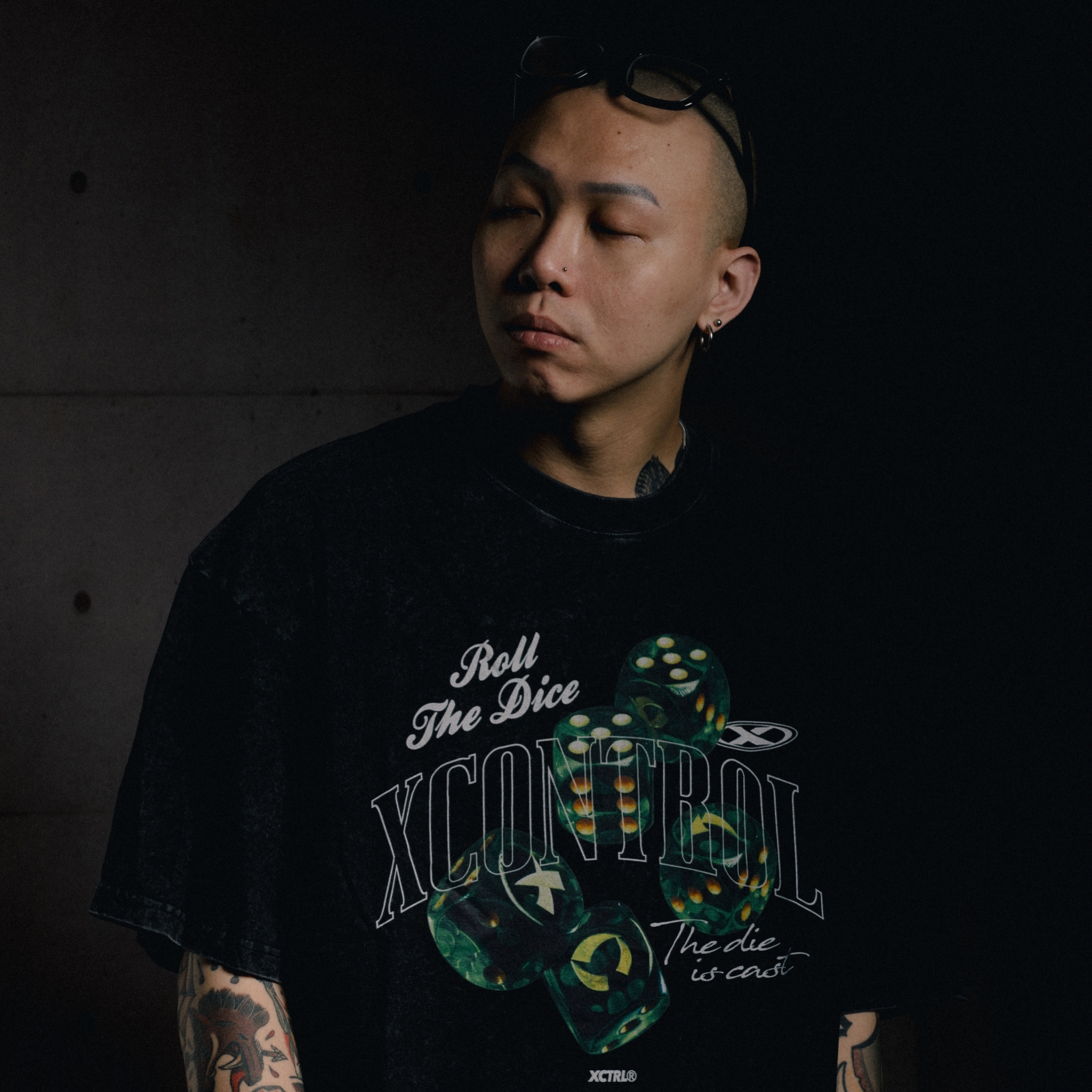 XCTRL 孤注一擲短T-水洗