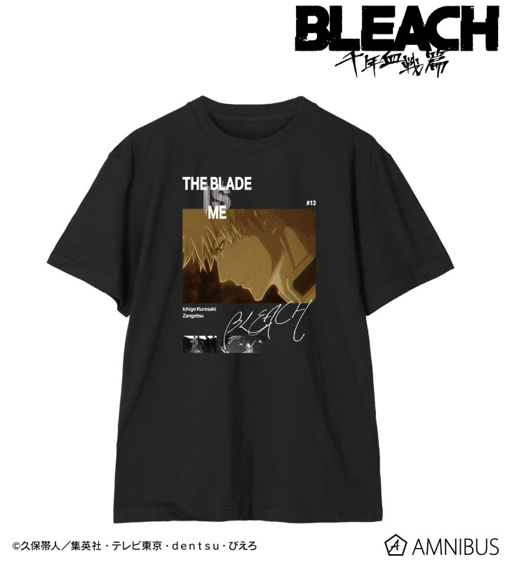 AB85586 預訂 2025/11月 TVアニメ『BLEACH 千年血戦篇』 場面写Tシャツ/メンズ