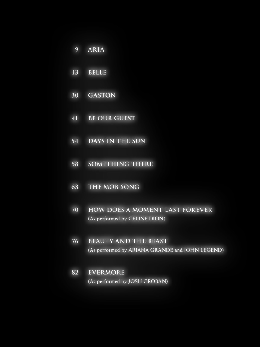 《Beauty and the Beast Music from the Motion Picture Soundtrack》