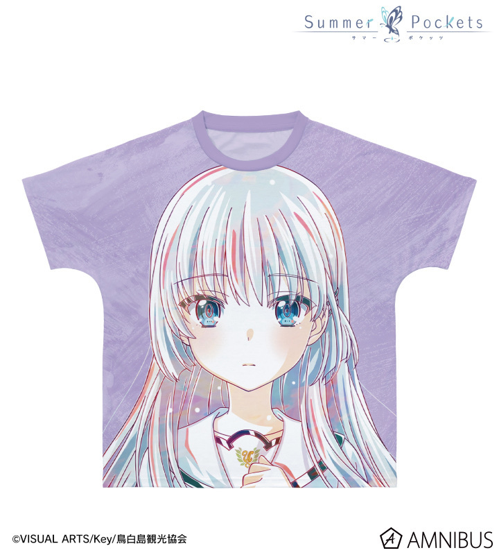 AB94234 預訂 2025/12月 TVアニメ『Summer Pockets』 Ani-Art フルグラフィックTシャツ/ユニセックス