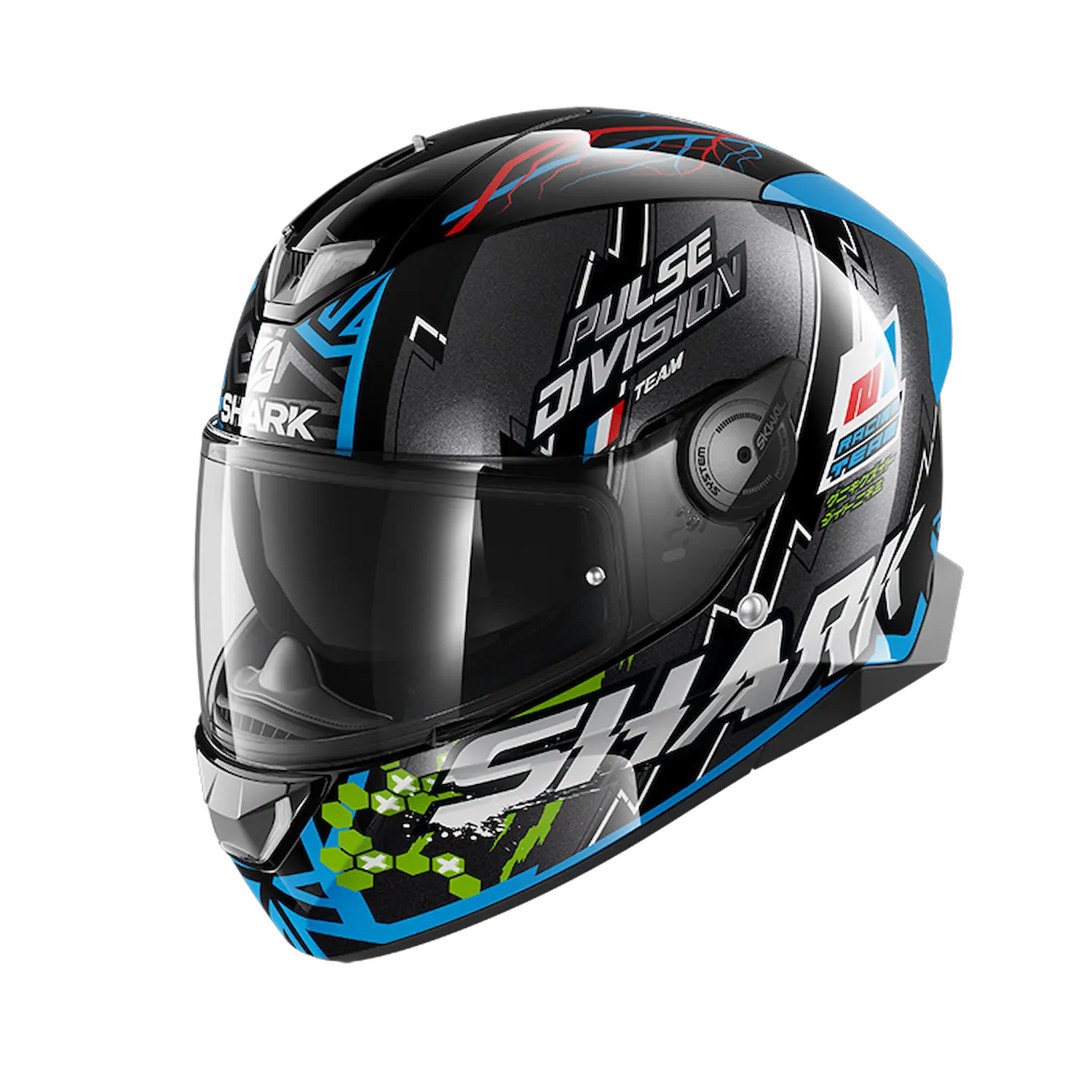 SHARK SKWAL 2 NOXXYS 黑藍 彩繪