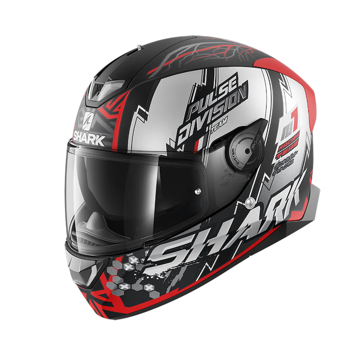 SHARK SKWAL 2 NOXXYS 黑銀紅 彩繪