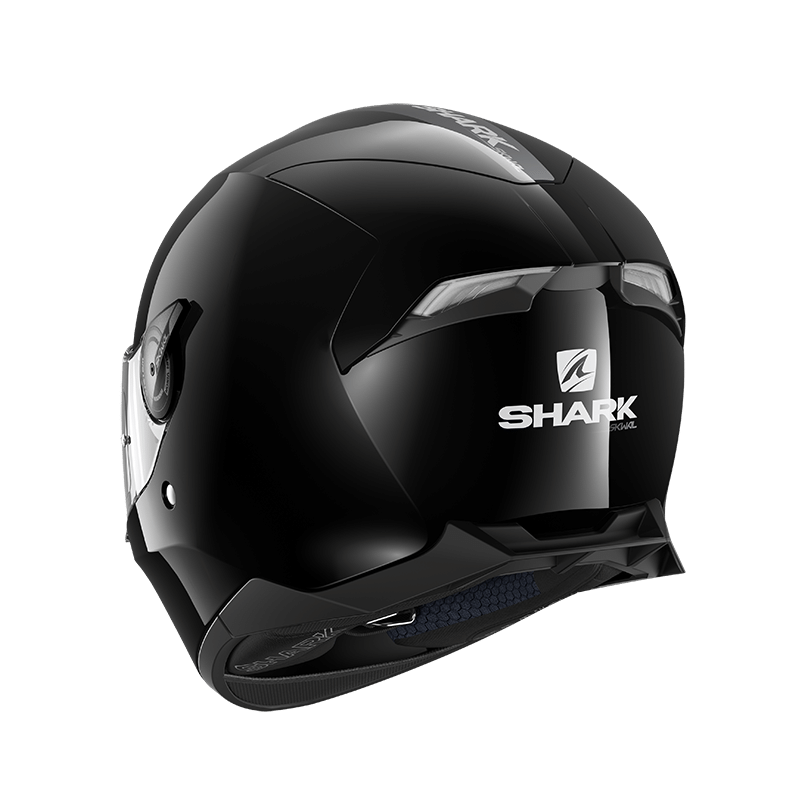 SHARK SKWAL 2 BLANK 亮光黑 素色