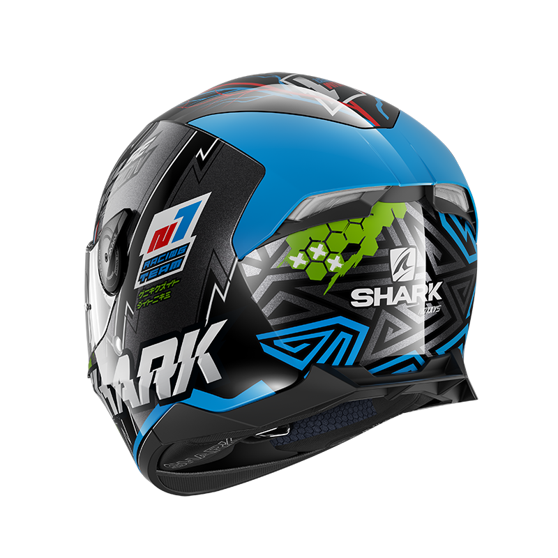 SHARK SKWAL 2 NOXXYS 黑藍 彩繪