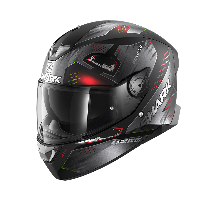 SHARK SKWAL 2 VENGER 黑紅 彩繪