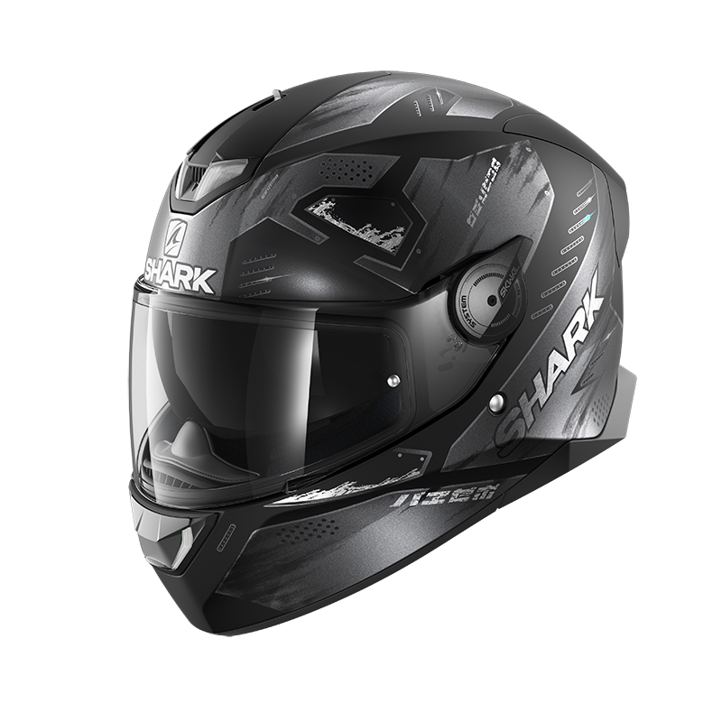 SHARK SKWAL 2 VENGER 黑灰 彩繪