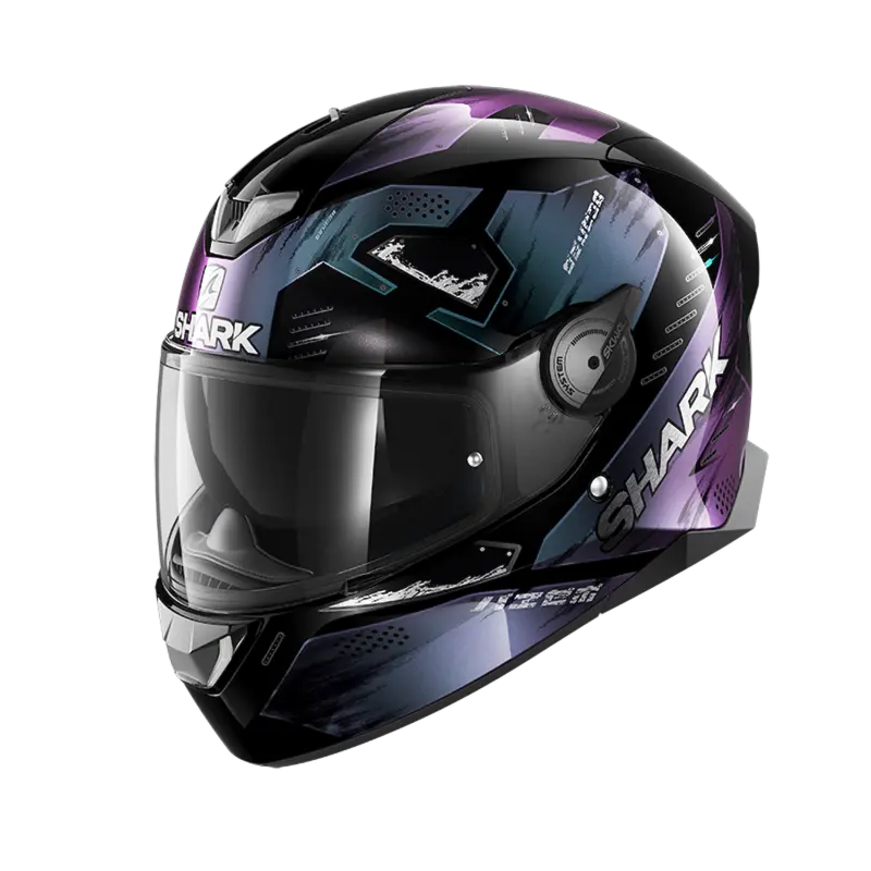 SHARK SKWAL 2 VENGER 黑紫 彩繪