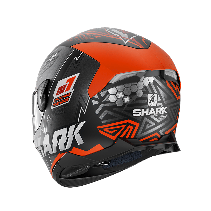 SHARK SKWAL 2 NOXXYS 黑紅 彩繪