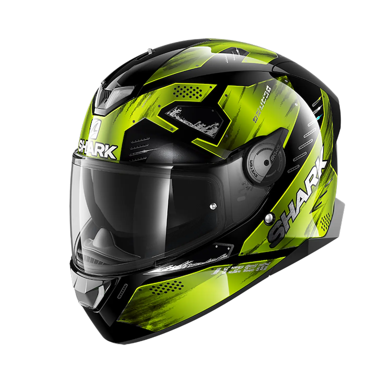 SHARK SKWAL 2 VENGER 黑黃 彩繪