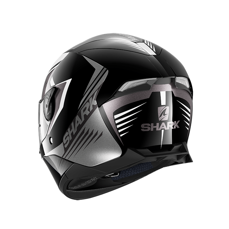 SHARK SKWAL 2 HALLDER 黑白 彩繪