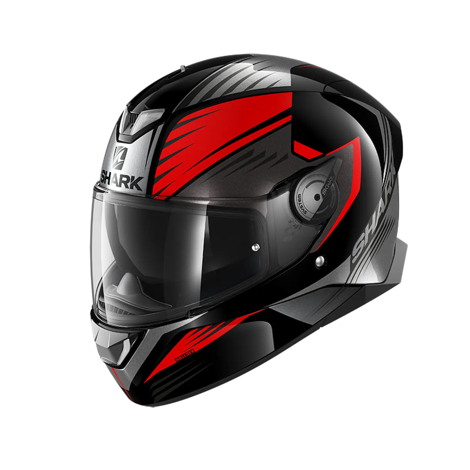 SHARK SKWAL 2 HALLDER 黑紅 彩繪