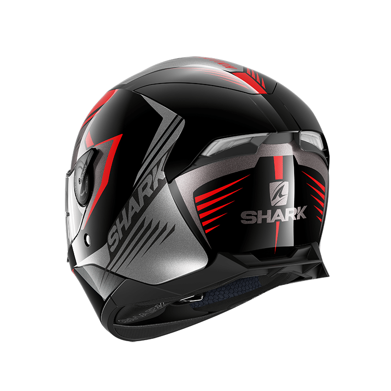 SHARK SKWAL 2 HALLDER 黑紅 彩繪