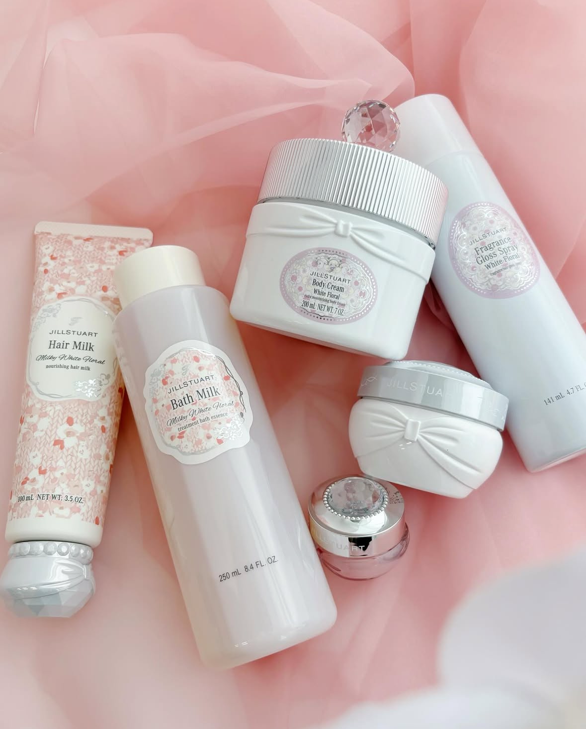 [限定] JILL STUART White Floral / Milky White Floral Series