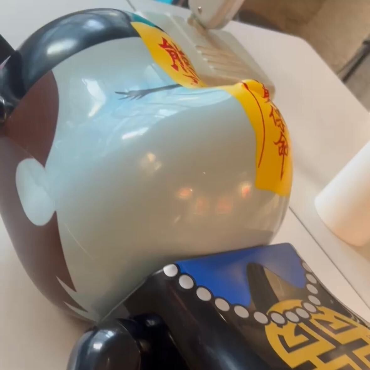 *中古品* *無盒* Action City 殭屍 Jiang Shi 1000% BE@RBRICK *非夜光*