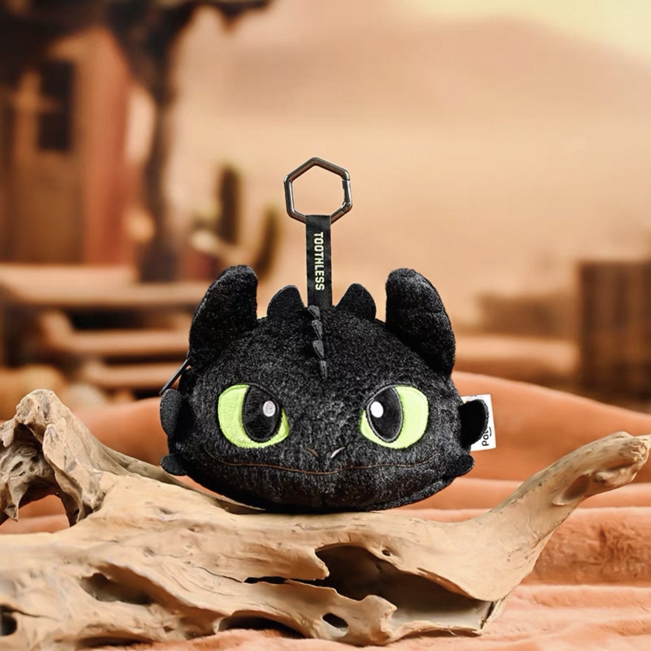 馴龍高手 沒牙 耳機包 零錢包 環球影城 可愛毛絨 吊飾