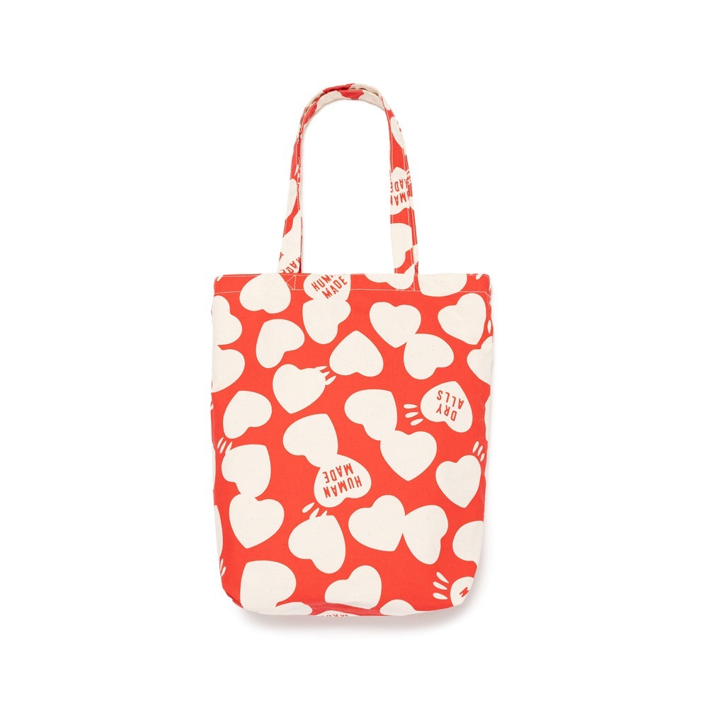 2025AW HUMAN MADE REVERSIBLE TOTE 滿版愛心 托特包 現貨 HM30GD054