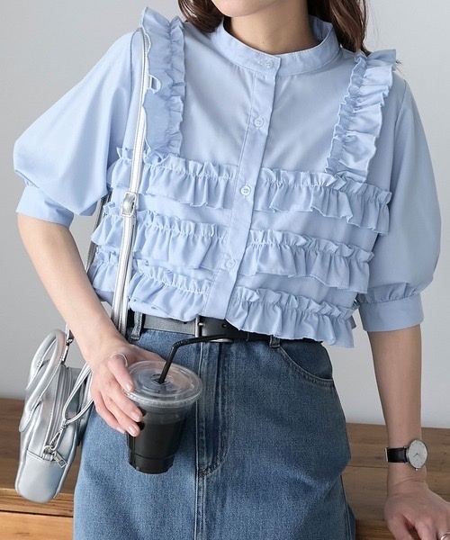JP Ruffle Top