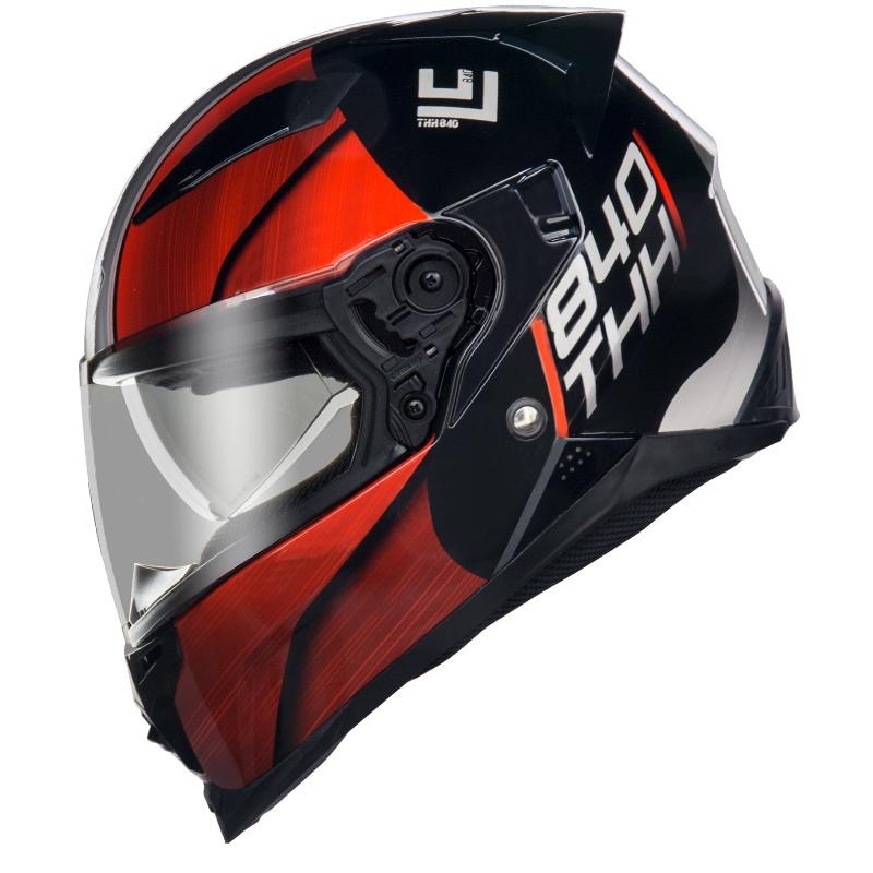 THH T840S ION 黑/紅灰 彩繪