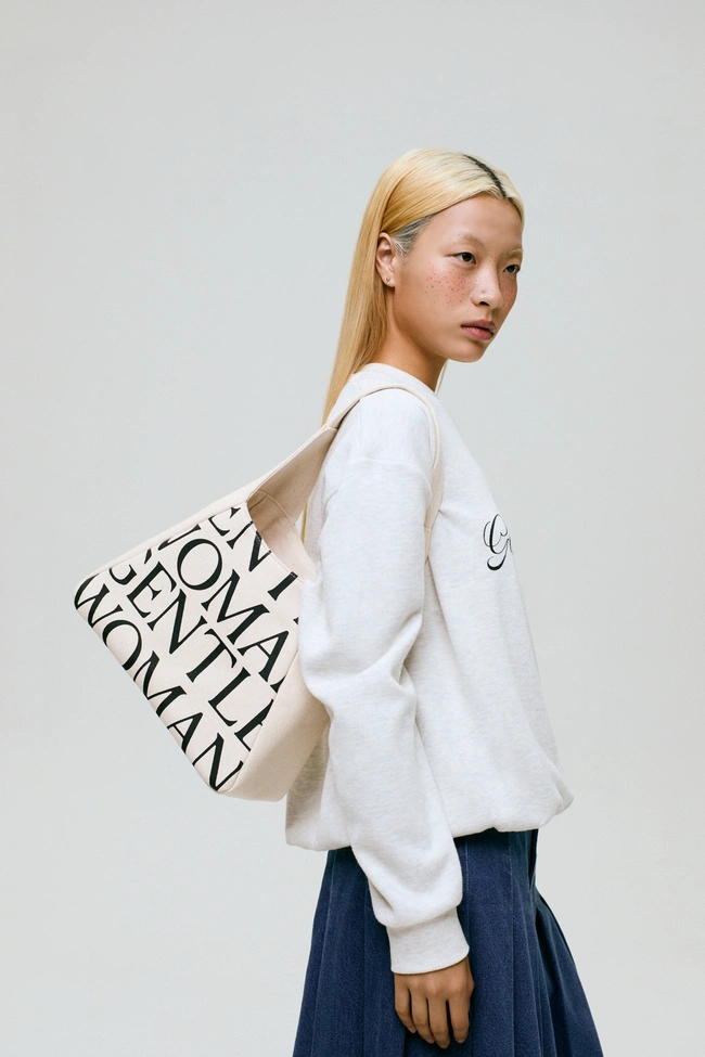 Gentle Woman Hobo Bag(Cream)