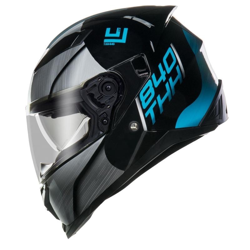 THH T840S ION 黑/銀藍綠 彩繪