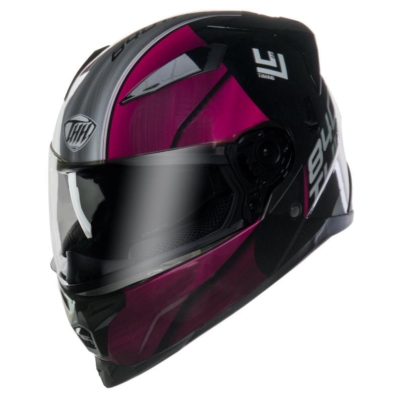 THH T840S ION 平光黑/粉紅灰 彩繪